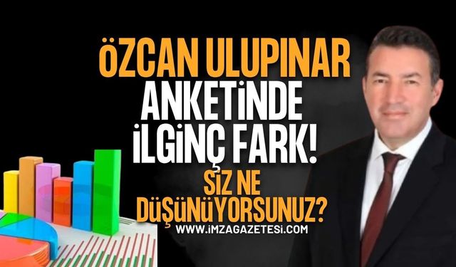 Özcan Ulupınar Anketinde İlginç Fark! Anket devam ediyor! Siz ne düşünüyorsunuz?