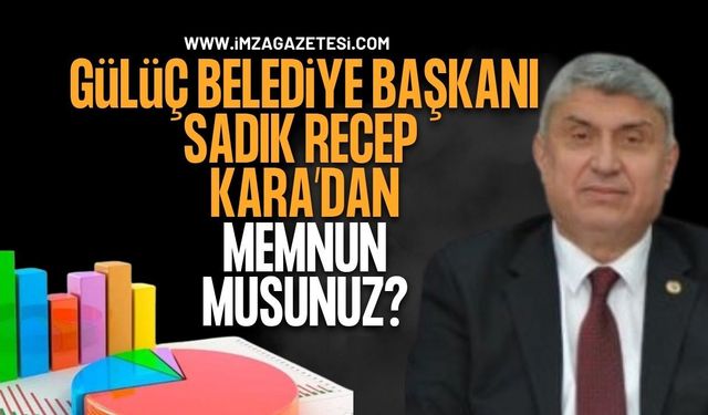 Gülüç Belediye Başkanı Sadık Recep Kara'dan Memnun Musunuz?