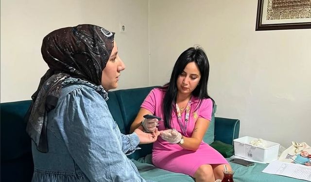 Kilimli'de Anne Adaylarına Evde Uzman Desteği: Her Gebeye Bir Ebe