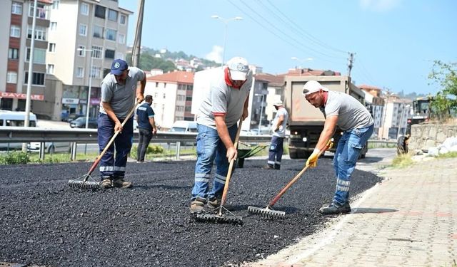 Zonguldak Ereğli'de 200 Milyonluk Asfalt!