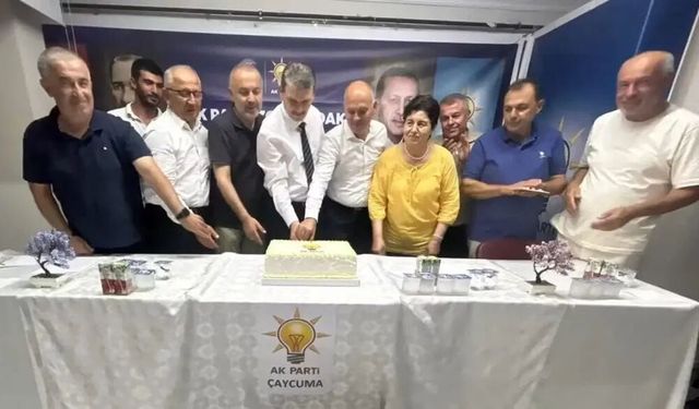 Çaycuma'da AK Parti'nin Kuruluşunu 25.yıl Coşkusu