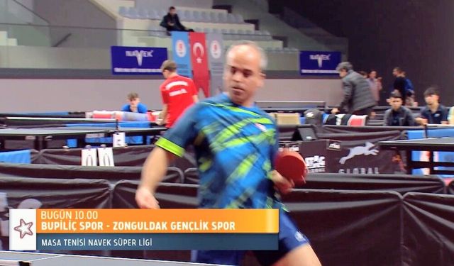 Zonguldak GSİMSK Masa Tenisinde Zirve Yarışı Sürüyor
