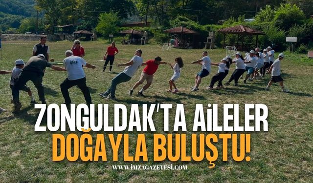 Zonguldak’ta Aileler Doğayla Buluştu!