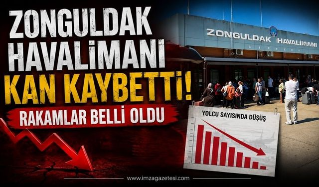 Zonguldak Havalimanı Kan Kaybetti! Rakamlar Belli Oldu