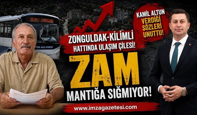 Zonguldak-Kilimli Hattında Ulaşım Çilesi! Zam Mantığa Sığmıyor!