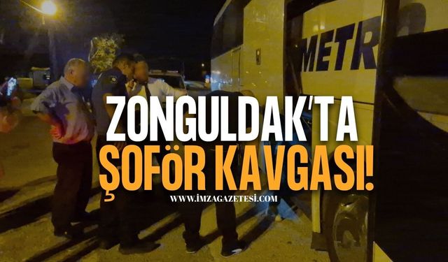 Zonguldak’ta Şoför Kavgası Bartın polisini alarma geçirdi!