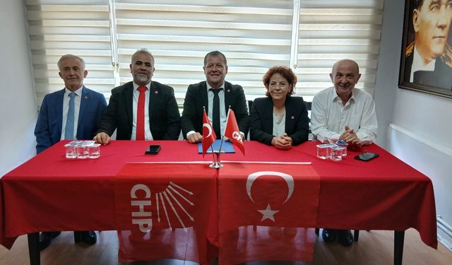 CHP Kozlu İlçe Başkanlığı’nda Mehmet Yavuz Dönemi Başladı
