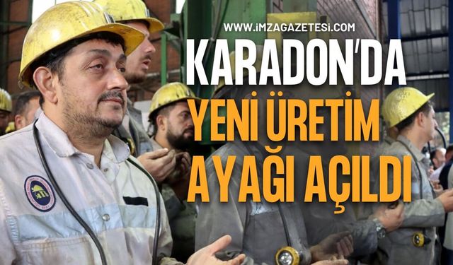 Karadon’da Yeni Üretim Ayağı Dualarla Açıldı!