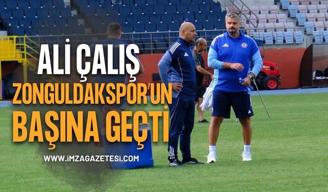 Ali Çalış Zonguldakspor’un başına geçti