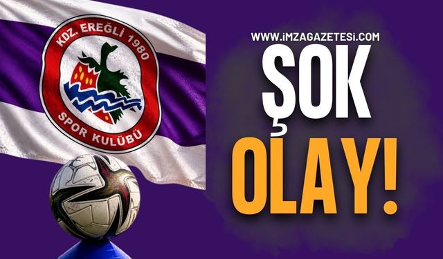 Kdz. Ereğli Belediyespor’da Şok Olay!