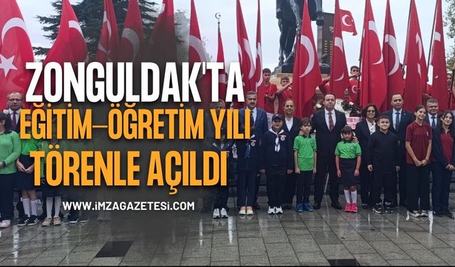 Zonguldak'ta Eğitim-Öğretim Yılı Törenle Açıldı