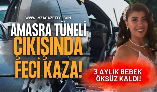 Amasra Tüneli Çıkışında Feci Kaza