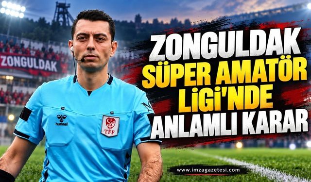 Zonguldak Süper Amatör Ligi’nde Anlamlı Karar: Yeni Sezonun Adı Hakan Ergin Oldu