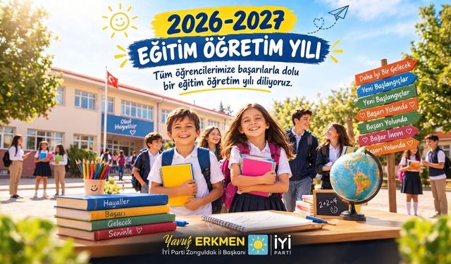 İYİ PARTİ İL BAŞKANI YAVUZ ERKMEN: "SORUNLARI GÖRMEZLİKTEN GELEMEYİZ"