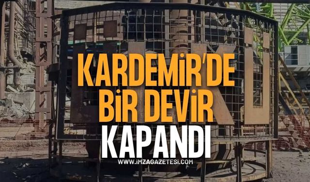 Kardemir'de Bir Devir Kapandı