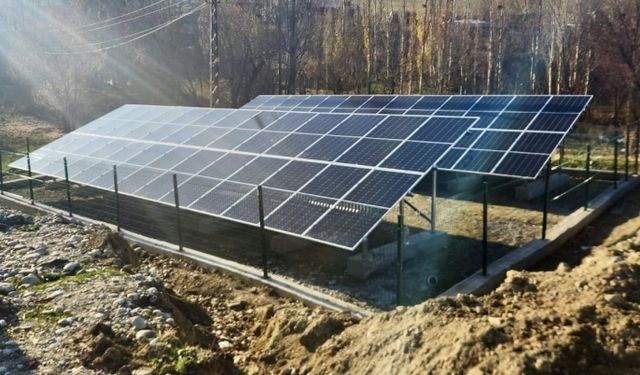 Kozlu’nun Köyüne Güneş Enerjili Sistem!