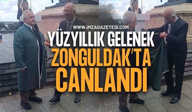 Yüzyıllık Gelenek Zonguldak’ta Canlandı: İlin Ahisine Şed Kuşatıldı