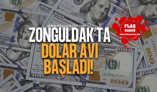 Zonguldak'ta Dolar Avı Başladı!