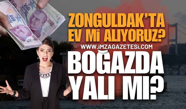 Zonguldak'ta Ev Fiyatları Çıldırdı: "Ev mi Alıyoruz, İstanbul Boğazı'ndan Yalı mı?"