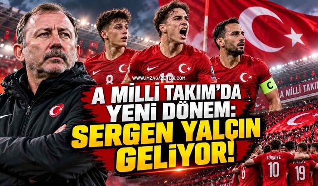 A Milli Takım'da Yeni Dönem: Sergen Yalçın Geliyor!