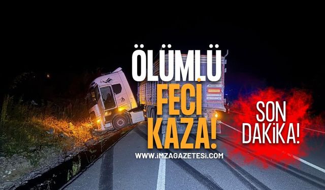 Zonguldak'ın İlçesinde Ö*lümlü Kaza!