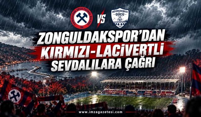 Zonguldakspor’dan Kırmızı-Lacivertli Sevdalılara Çağrı