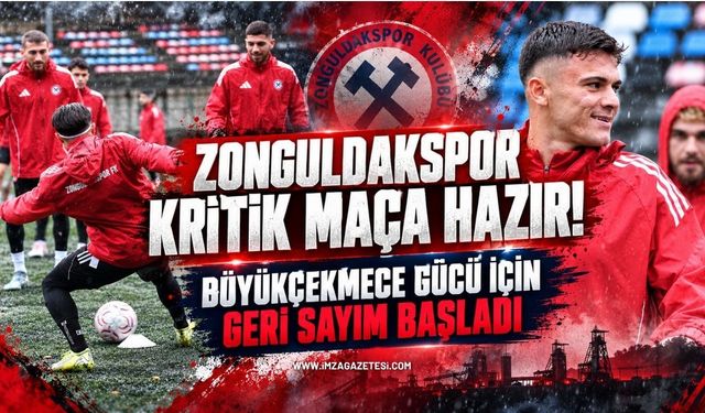 Zonguldakspor Büyükçekmece Gücü Maçına Hazır! Gözler Karaelmas’ta