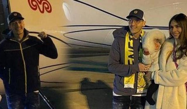 Son Dakika! MESUT ÖZİL, İSTANBUL'DA