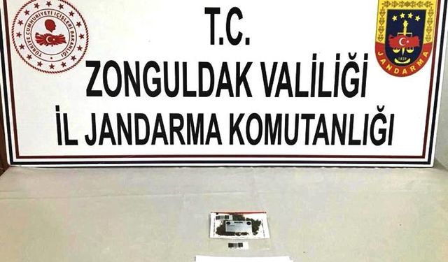 Zonguldak'ın Gökçebey ilçesinde uyuşturucu madde operasyonu... 3 gözaltı...