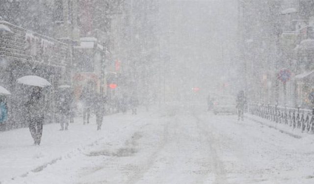 Meteoroloji'den yoğun kar yağışı uyarısı!