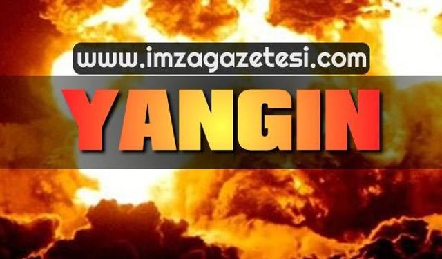 Zonguldak'ta yangın... 2 çocuk dumandan etkilendi...