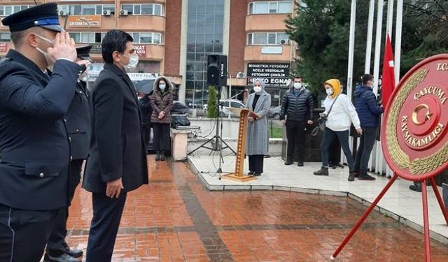 Çaycuma'da Çanakkale Zaferi ve Şehitleri anıldı...