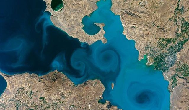 Van Gölü'ne oy yağmuru: NASA'nın sitesi çöktü