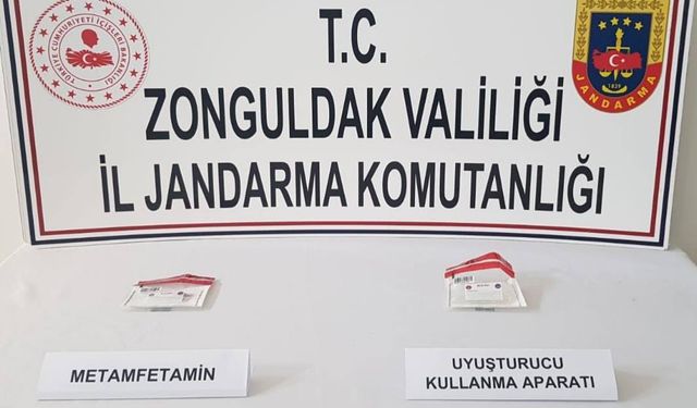 Uyuşturucuyla yakalandı...