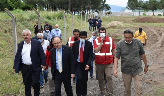 Vali Tutulmaz, Filyos’ta incelemelerde bulundu...