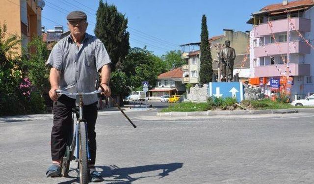 Çaycuma'ya bisikletiyle heykeli dikilmişti, hayatını kaybetti...