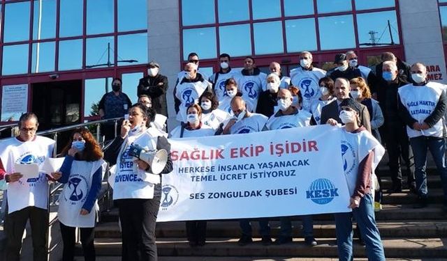 SAADET'TEN SAĞLIK EMEKÇİLERİNE DESTEK...