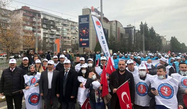 ZONGULDAK SAĞLIK-İŞ’TEN TÜRK METAL SEN’E DESTEK