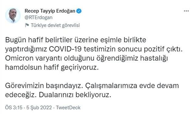 İşte Cumhurbaşkanı Erdoğan'ın Zonguldak'a gelememe sebebi...