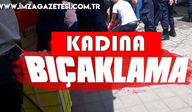 Zonguldak'ta kadını 6 yerinden bıçakladı! Bakın neden?