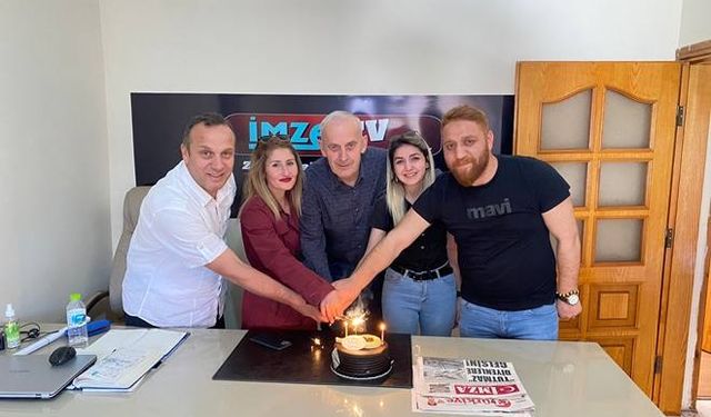 KGD İMZA GAZETESİ’NİN 6.YILINI KUTLADI...