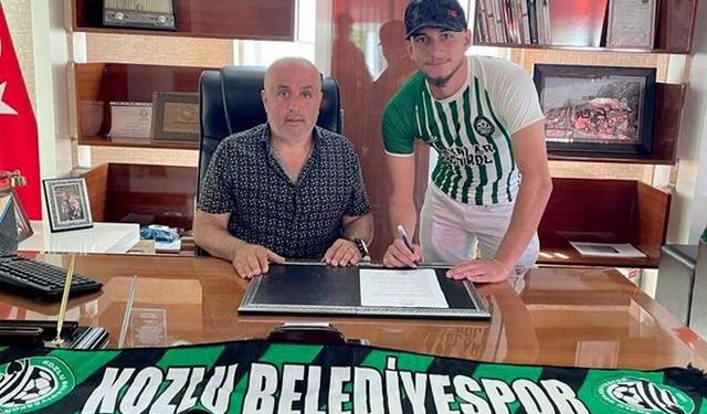 Kozluspor'a transfer... İmzalar atıldı...