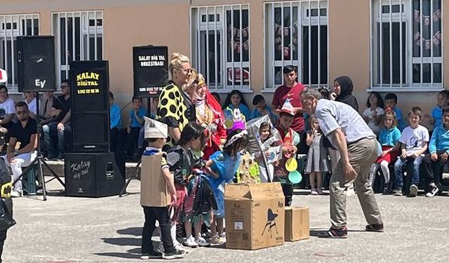 “Okul okul dolaşıyoruz, kültürümüzü tanıtıyoruz” projesine start verildi...