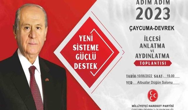 MHP Heyeti Çaycuma'ya geliyor...