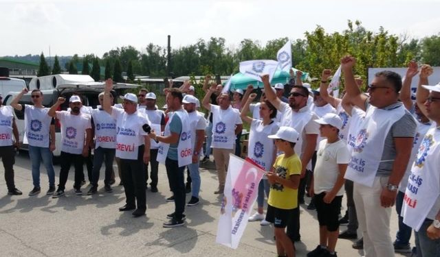 Öz İplik İş Sendikası’ndan, Nersoy Tekstil’de işten çıkartılan üyelerine destek...