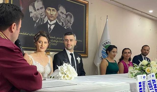 Gazeteci Gökhan Yılmaz evlendi...