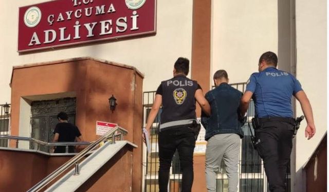 Çaycuma'daki uyuşturucu operasyonunda tutuklama...