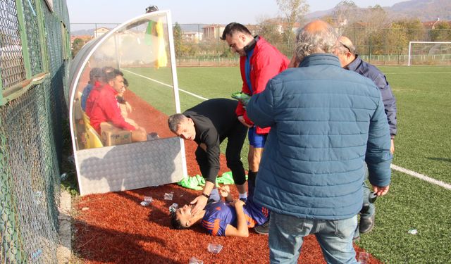 Sahada fenalaştı...