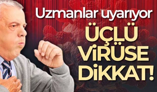 Üçlü virüse dikkat!