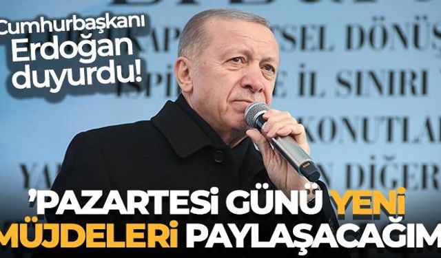 Cumhurbaşkanı Recep Tayyip Erdoğan'dan Karadeniz gazıyla ilgili yeni müjde açıklaması...